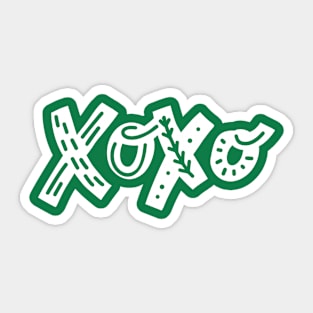 XOXO - Christmas Gift - Christmas Tshirt Sticker